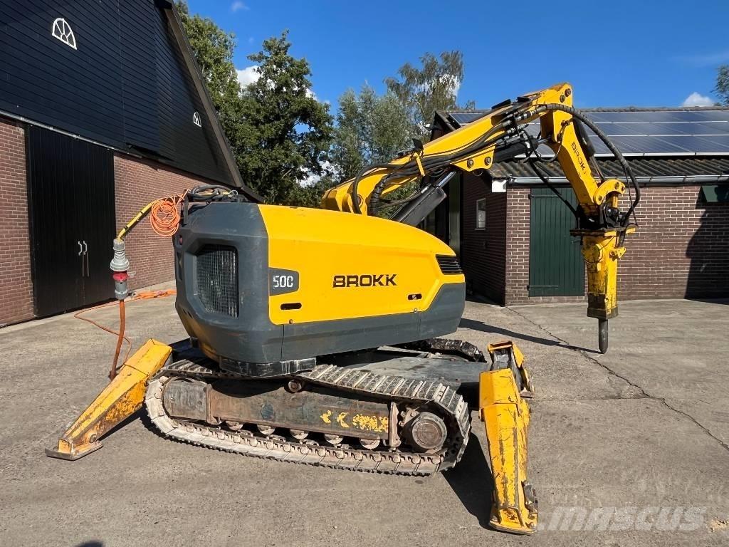 Brokk 500 Specialgrävmaskiner
