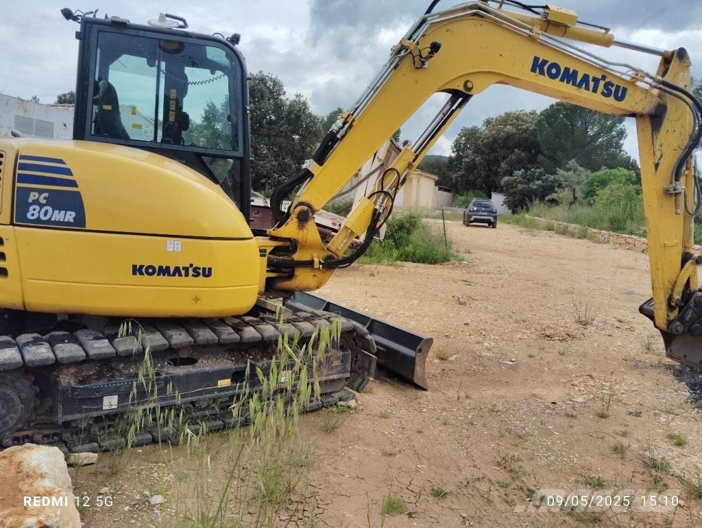 Komatsu PC 80 MR Midigrävmaskiner 7t - 12t
