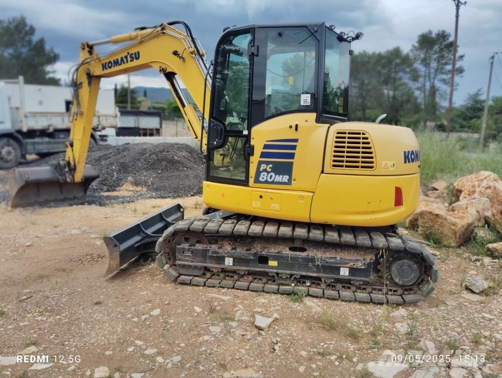 Komatsu PC 80 MR Midigrävmaskiner 7t - 12t