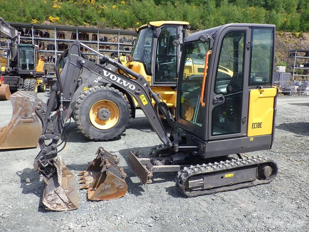 Volvo EC 18 E Minigrävare < 7t
