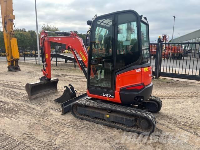 Kubota U 27-4 Minigrävare < 7t