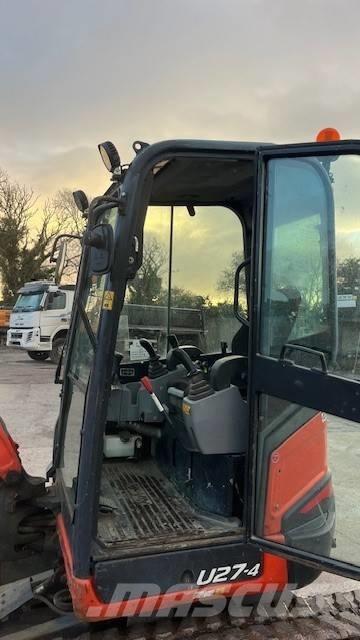 Kubota U 27-4 Minigrävare < 7t