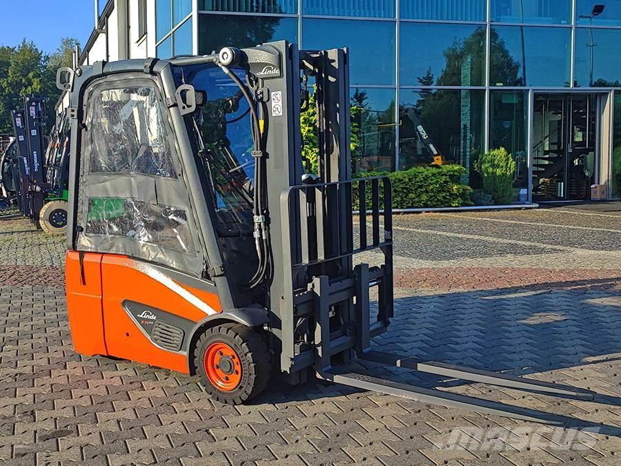 Linde E14-02 Elmotviktstruckar