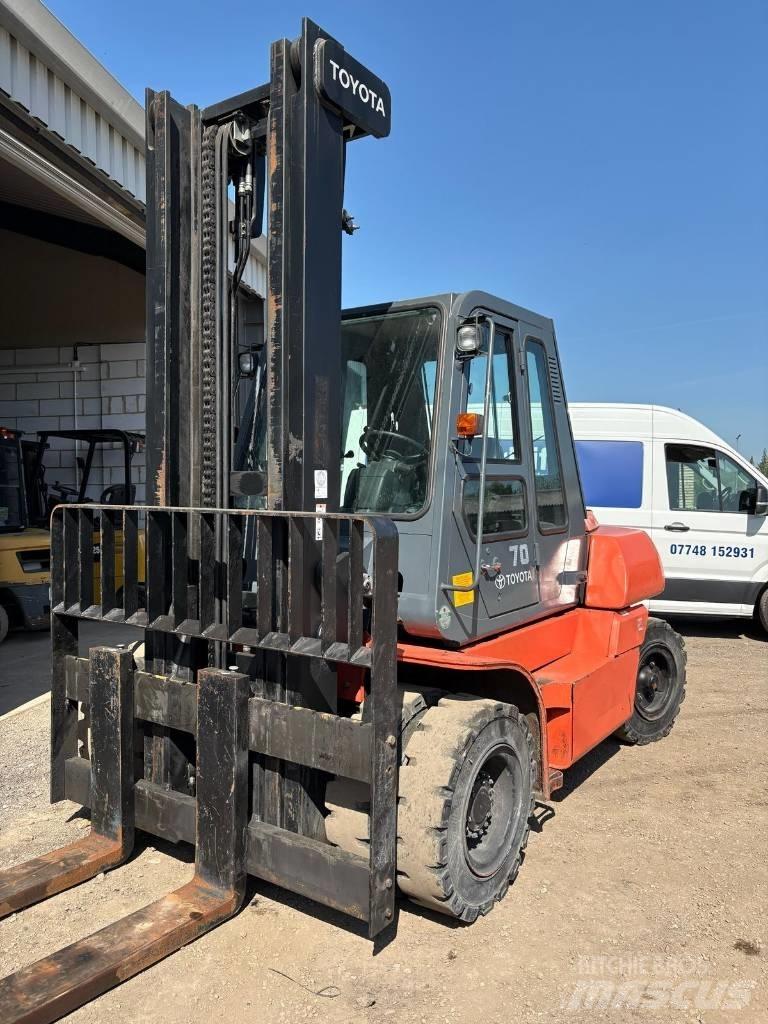Toyota 5 FD 70 Dieselmotviktstruckar