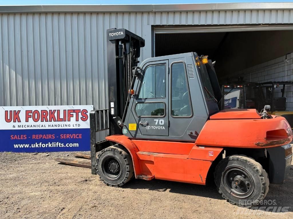 Toyota 5 FD 70 Dieselmotviktstruckar