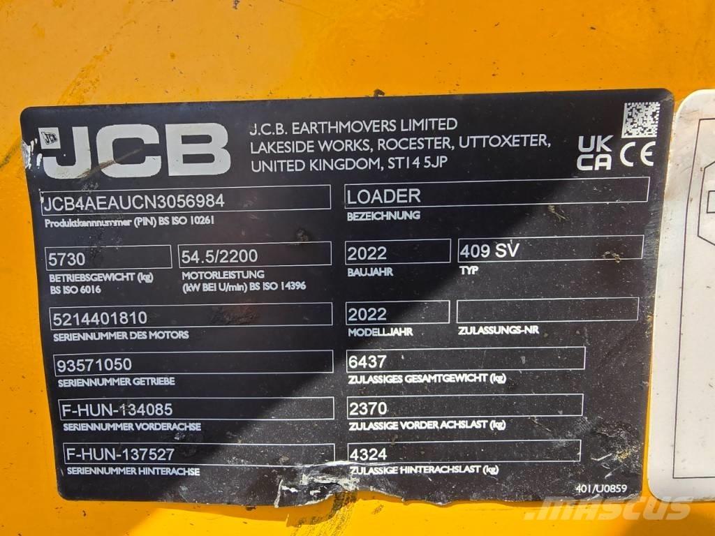 JCB 409SV Hjullastare