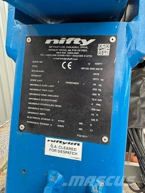 Niftylift HR12 D Bomliftar