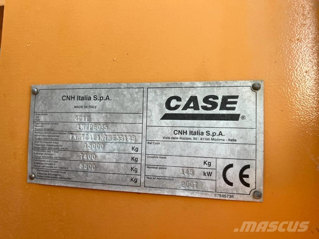 CASE 721E Hjullastare