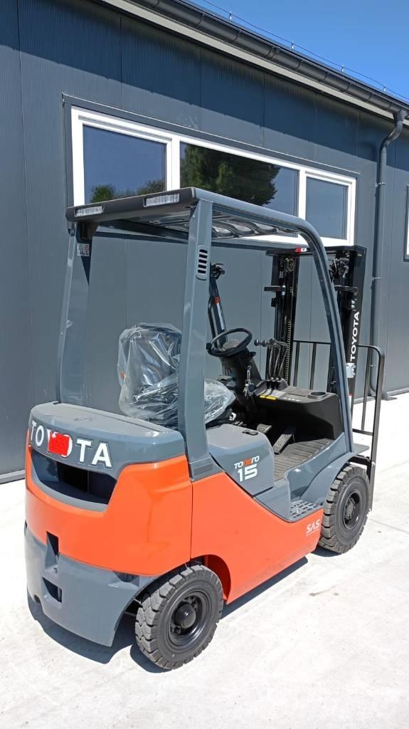 Toyota 8FDF15 Dieselmotviktstruckar