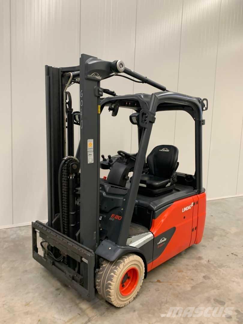 Linde E20L Elmotviktstruckar