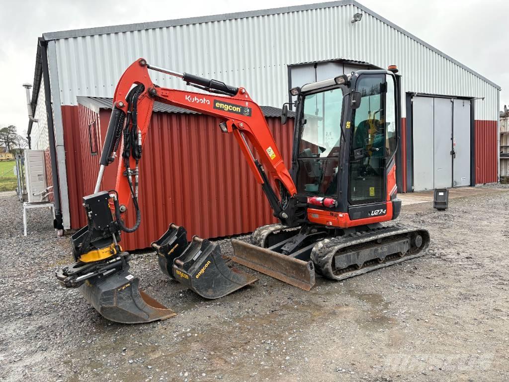 Kubota U27-4 Minigrävare < 7t