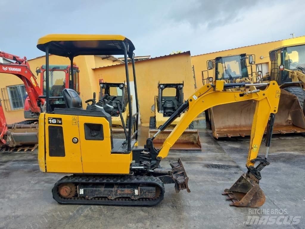JCB 16 C Minigrävare < 7t