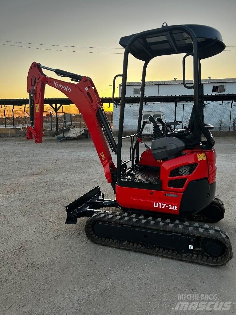Kubota U 17-3 Minigrävare < 7t