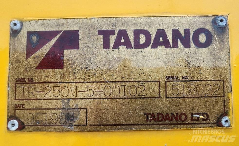 Tadano TR250M-5 Terrängkranar (Grov terräng)
