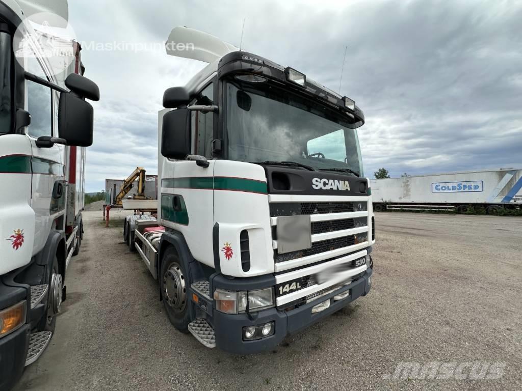 Scania R 124 LB Växelflak-/Containerbilar