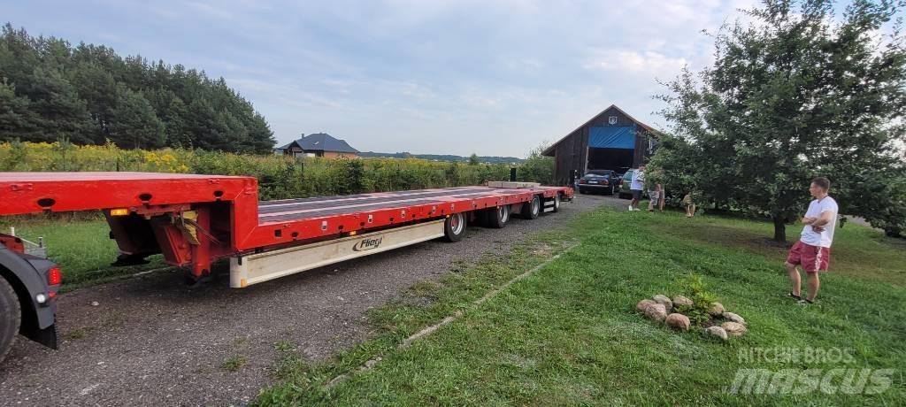 Fliegl SVS 580T Låg lastande semi trailer