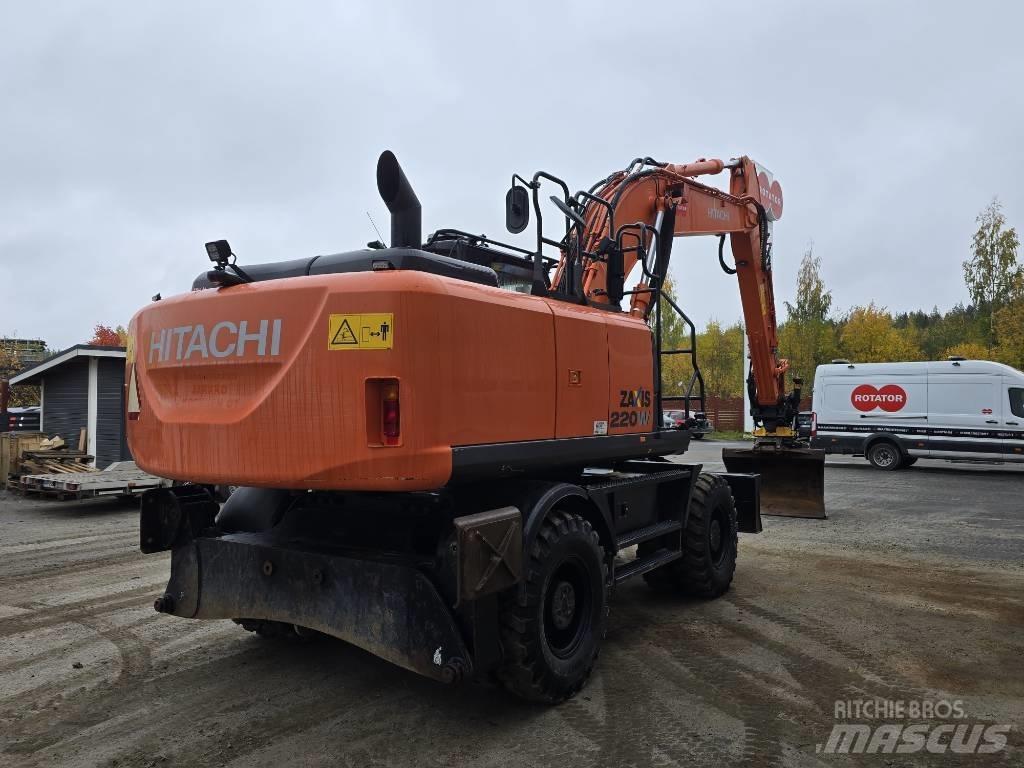 Hitachi ZX 220W-5 Hjulgrävare