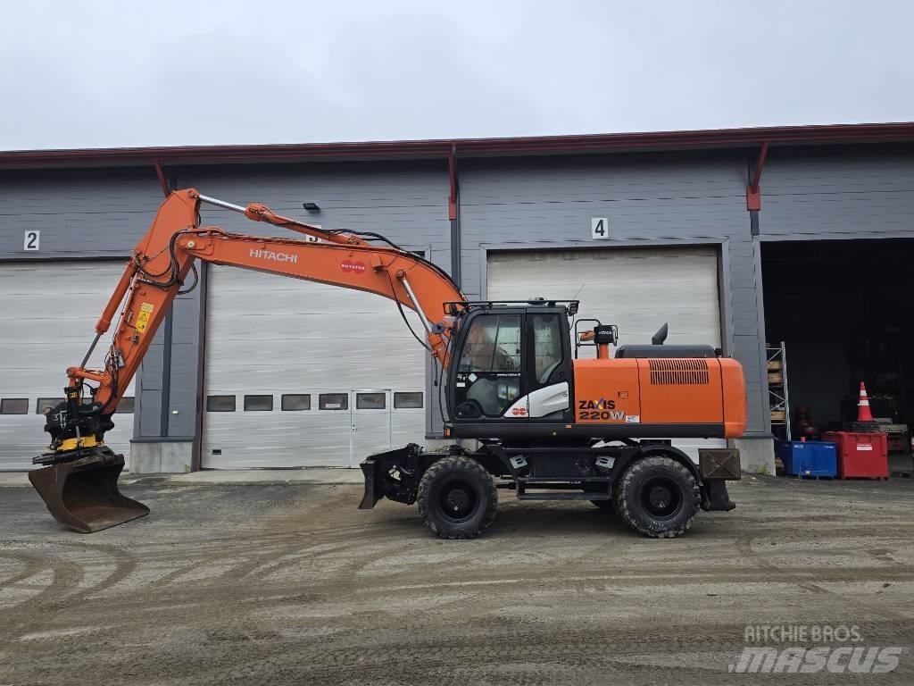 Hitachi ZX 220W-5 Hjulgrävare
