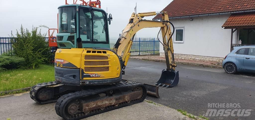 Yanmar Vio 50 U Minigrävare < 7t