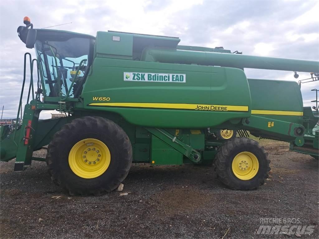 John Deere W650 Skördetröskor