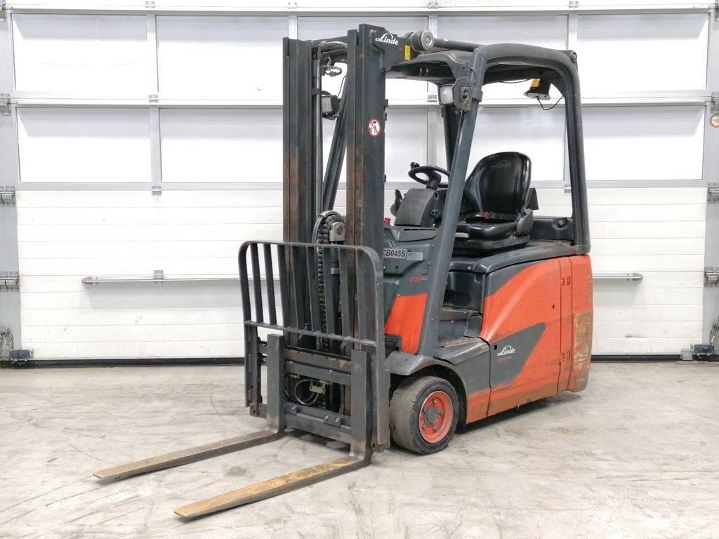 Linde E16H-02 Elmotviktstruckar