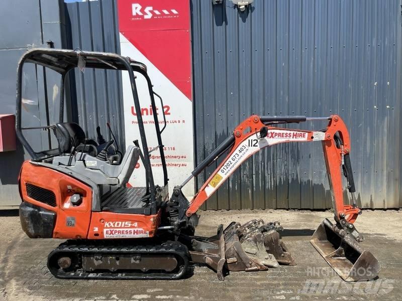Kubota KX 015-4 Minigrävare < 7t