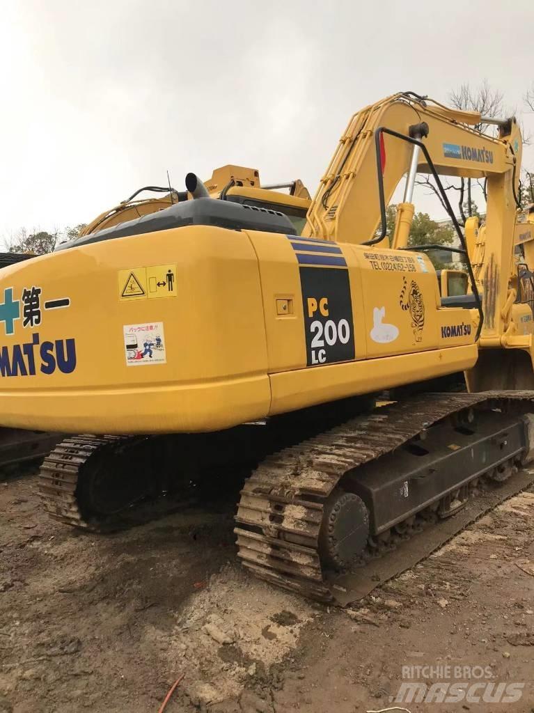 Komatsu pc200-7 Bandgrävare