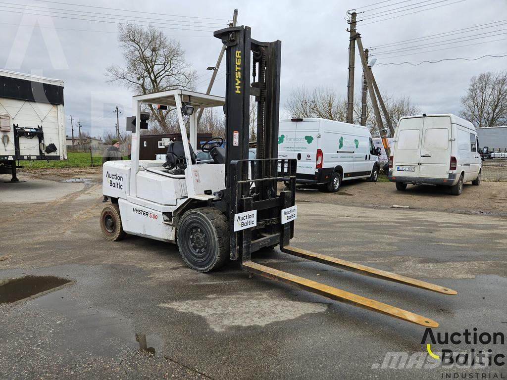 Hyster H5.00DX Dieselmotviktstruckar