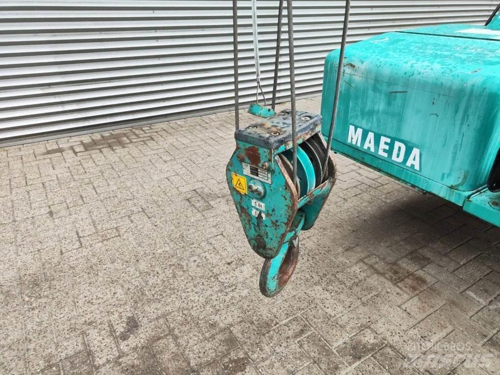 Maeda MC 405 CRME Bangående Kranar
