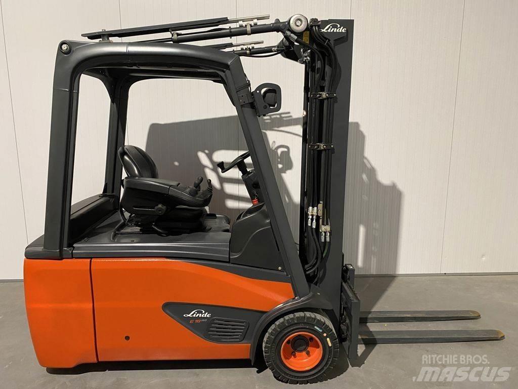 Linde E18L-02 Elmotviktstruckar