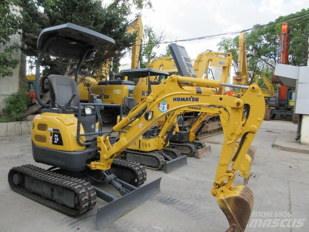Komatsu PC 18 Minigrävare < 7t