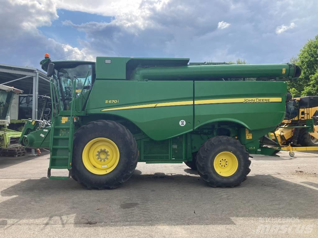 John Deere S 670 i Skördetröskor