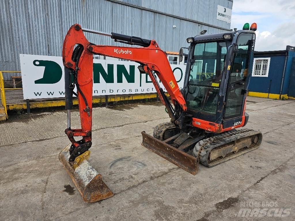 Kubota U 27-4 Minigrävare < 7t