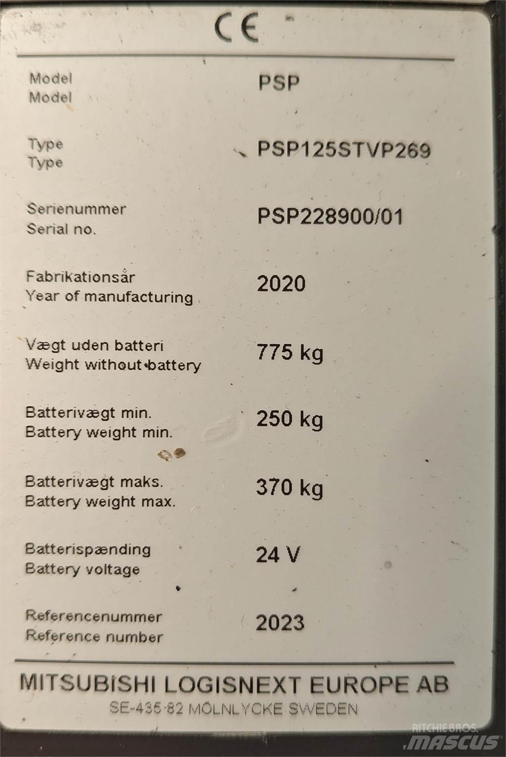 Atlet PSP125 Låglyftare med plattform