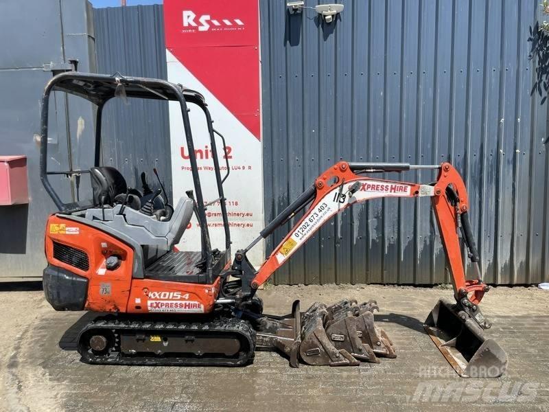 Kubota KX 015-4 Minigrävare < 7t