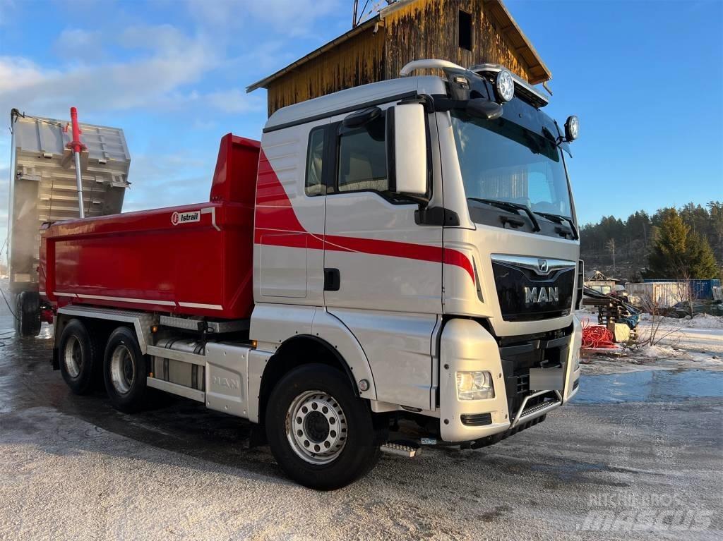 MAN TGX 26.580  6x4 Tippbilar