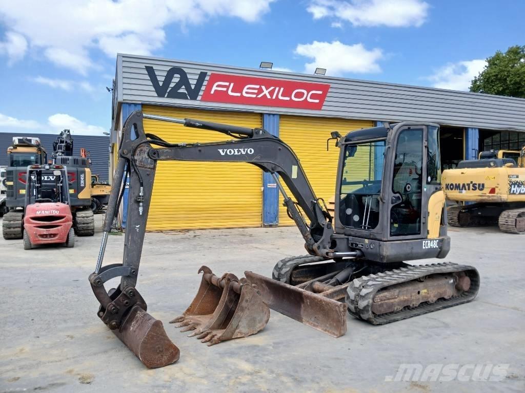 Volvo ECR 48 C Minigrävare < 7t