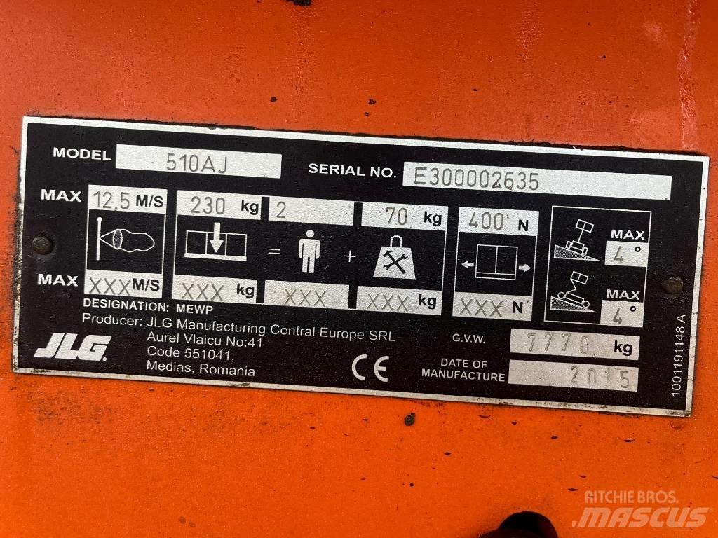 JLG 510 AJ Bomliftar