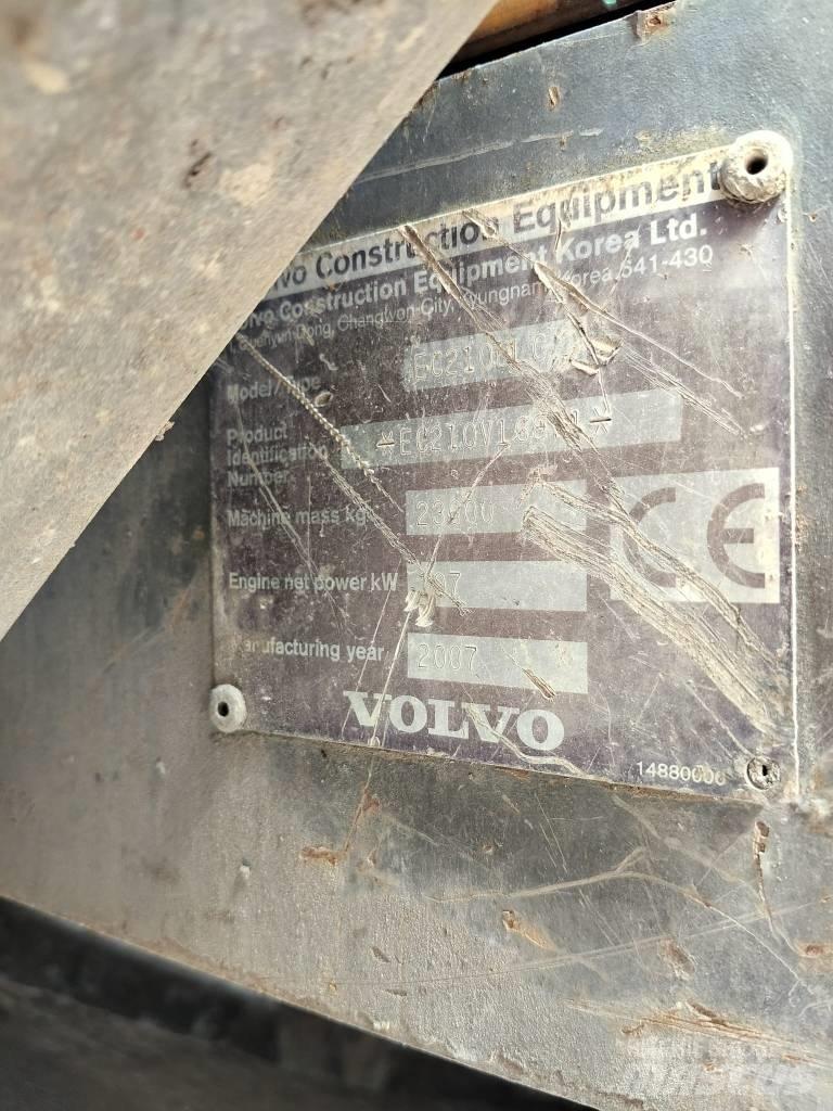Volvo EC 210 B LC Bandgrävare