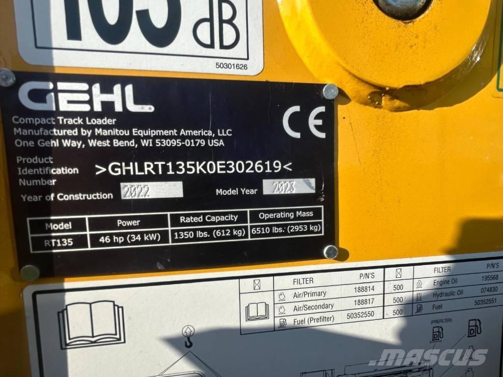 Gehl RT135 Kompaktlastare