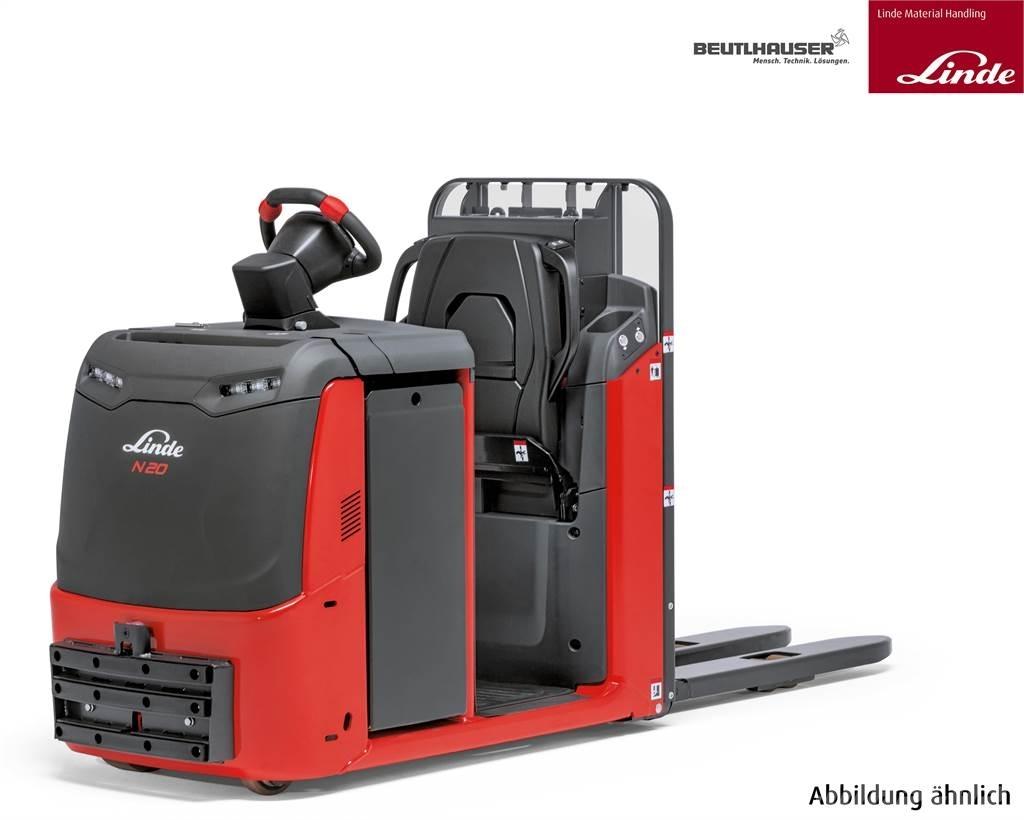 Linde N20-lang Plocktruck, låglyftande