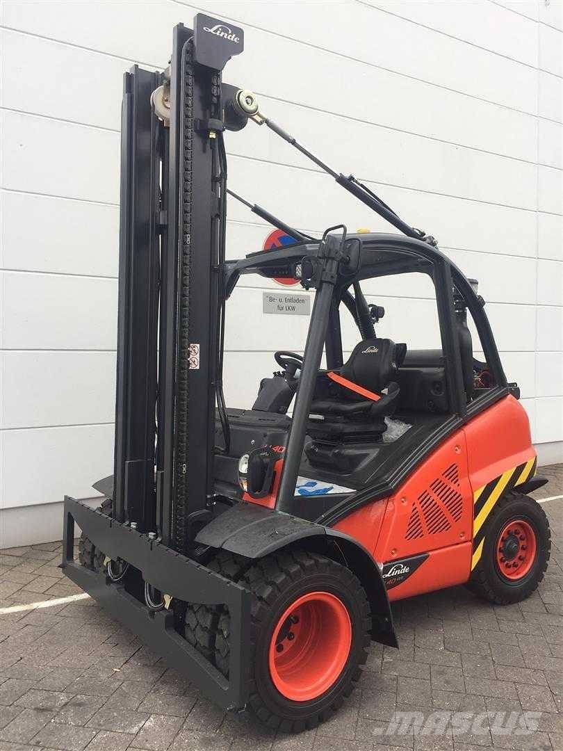 Linde H40T Gasolmotviktstruckar