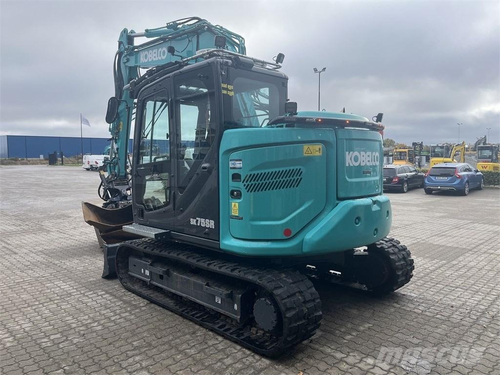 Kobelco SK 75 SR Midigrävmaskiner 7t - 12t
