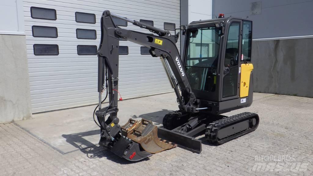 Volvo EC20D Minigrävare < 7t