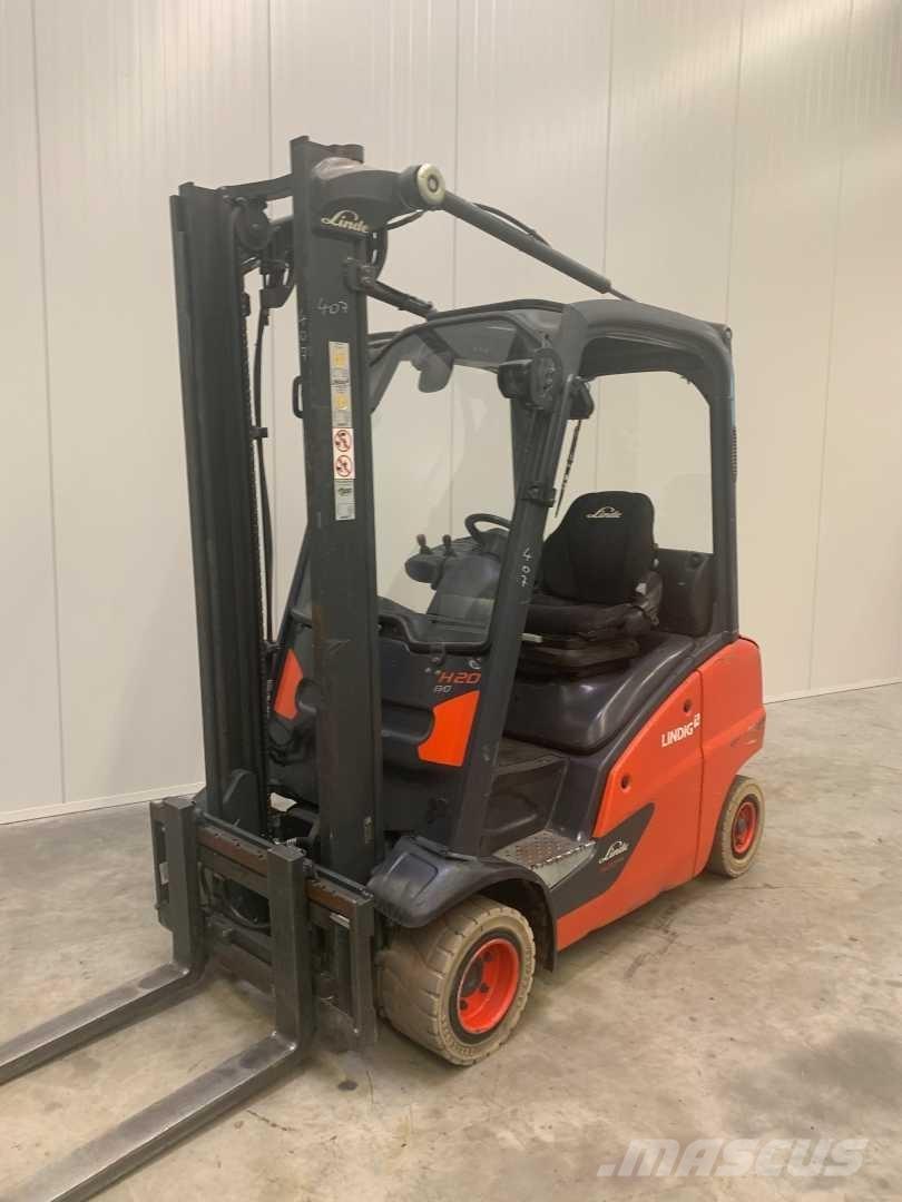 Linde H20T Gasolmotviktstruckar
