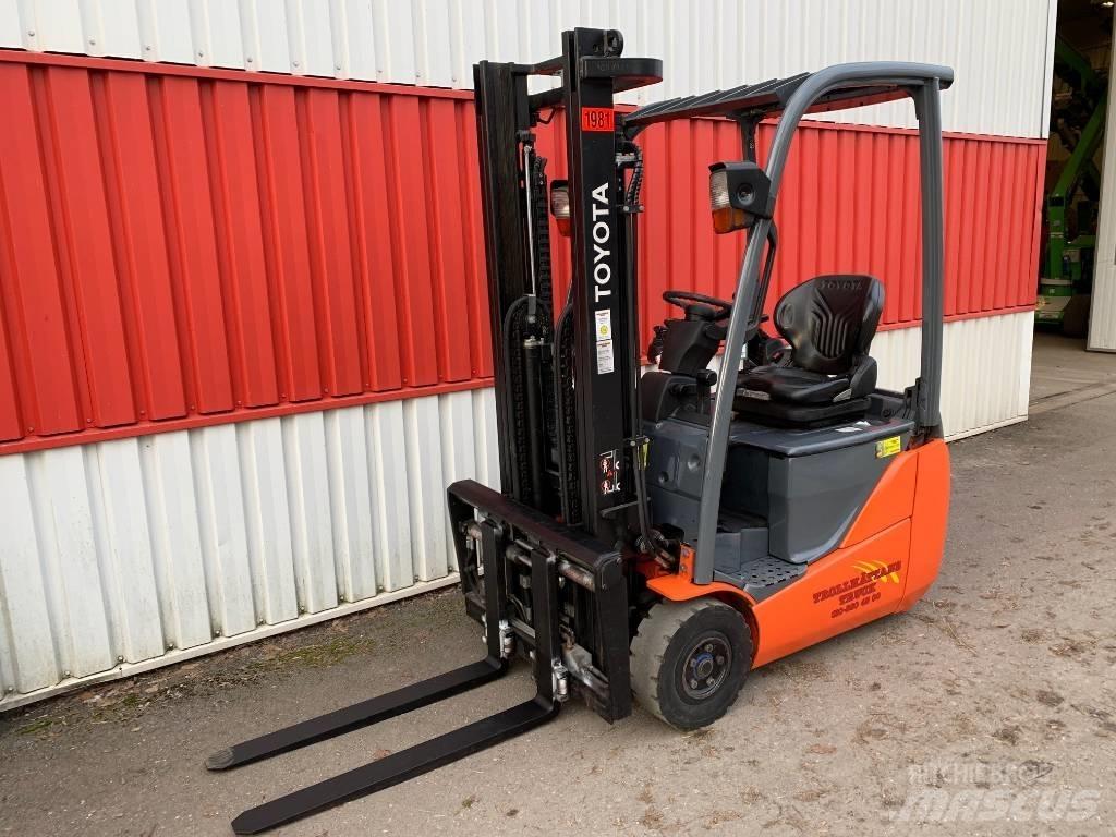 Toyota 8 FB ET 15 Elmotviktstruckar