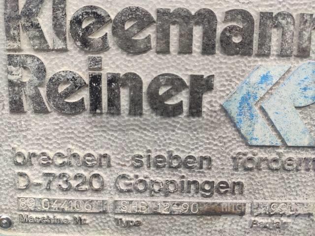 Kleemann SHB 12-90 Borr- och slipmaskiner