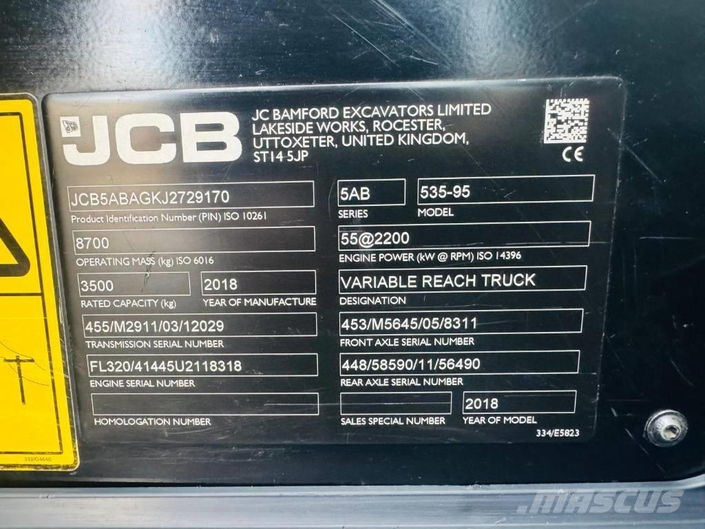 JCB 535-95 Teleskoplastare