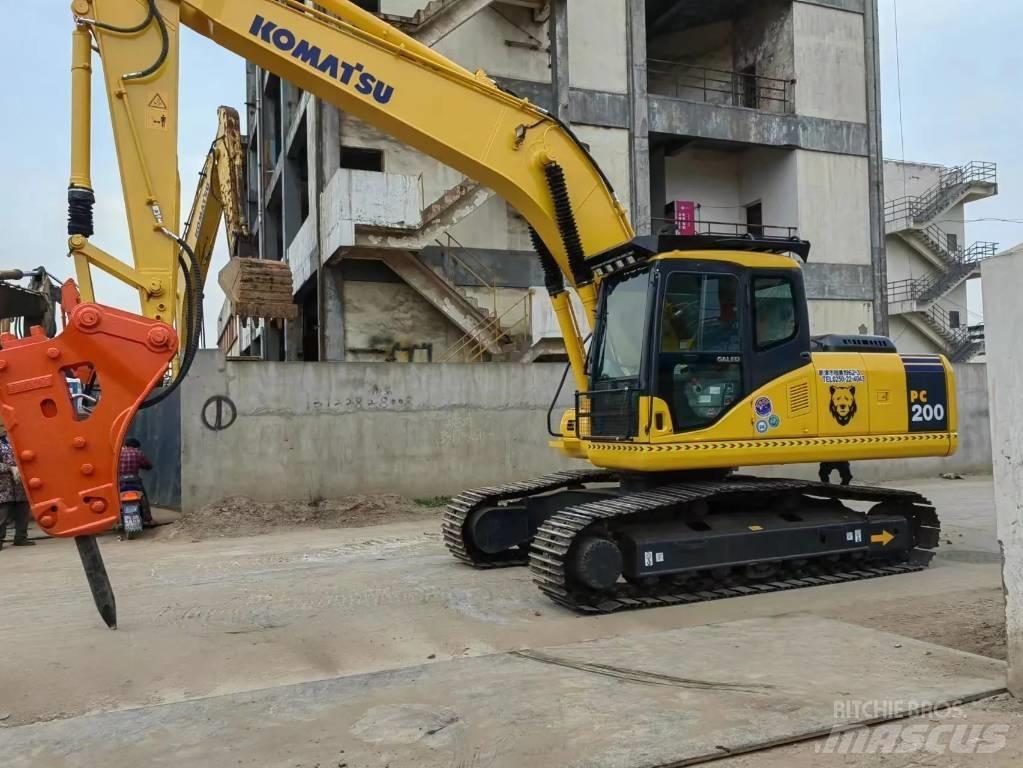Komatsu PC 200-7L Bandgrävare