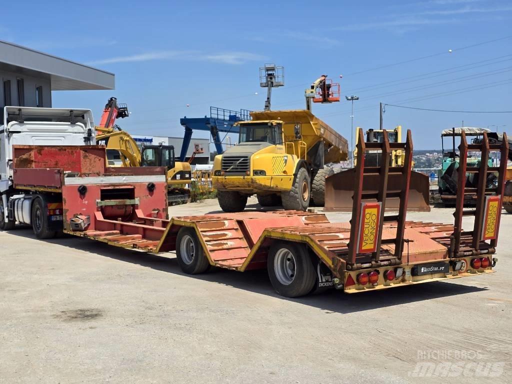 Renders RZ0C 12.20E Låg lastande semi trailer